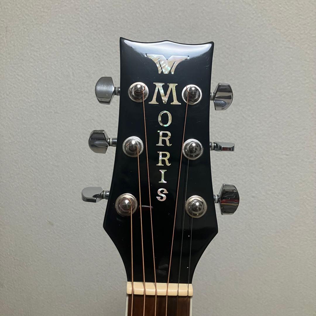 【超美品】弦新品MORRIS G-401モーリス エレアコアコースティックギター
