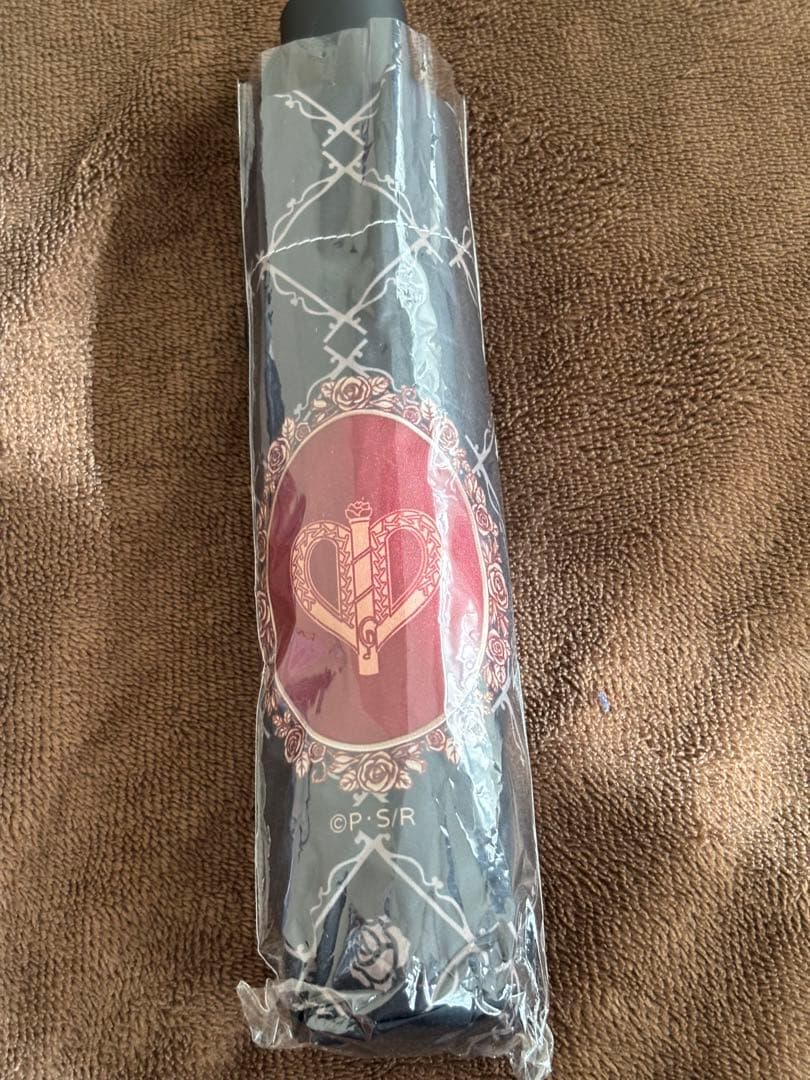 ローゼンメイデン 真紅　UVカット付き 晴雨兼用ワンタッチ折りたたみ傘