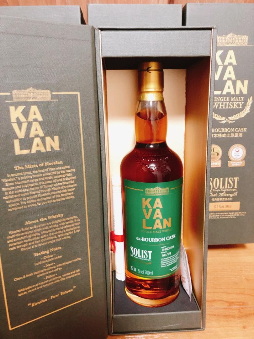 6本セット カバラン ソリスト バーボン カスクストレングス57.8度700ml