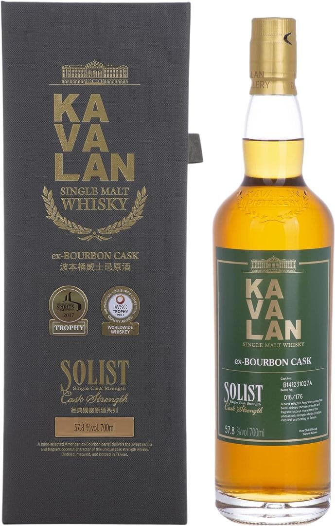6本セット カバラン ソリスト バーボン カスクストレングス57.8度700ml