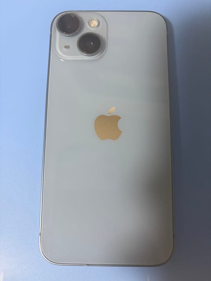 Apple iPhone 14 ブルー 本体 元箱付き説明書•充電コード付属なし