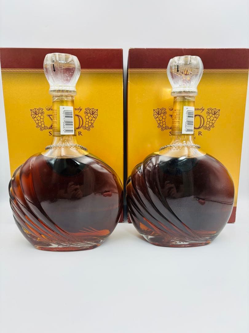 未開栓 SUNTORY サントリーXOデラックス3本セット700ml 40% ②