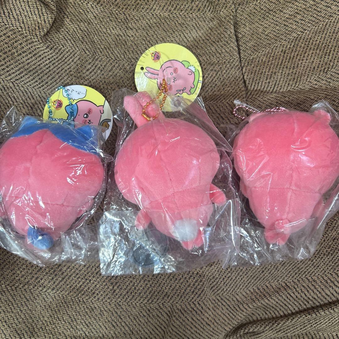 すっごく辛いんだッカレーライス マスコット3個セット　ちいかわ　ハチワレ　うさぎ