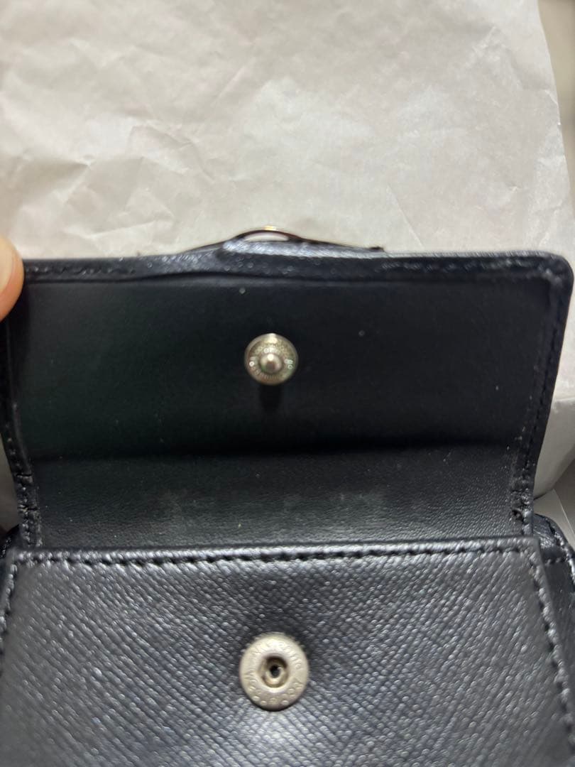 Vivienne Westwood ブラック 三つ折り財布
