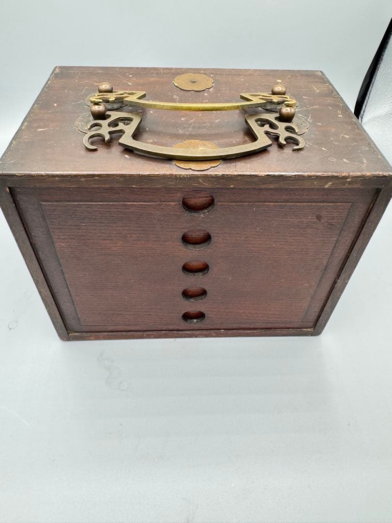 麻雀牌 木箱 レトロ 当時もの アンティーク