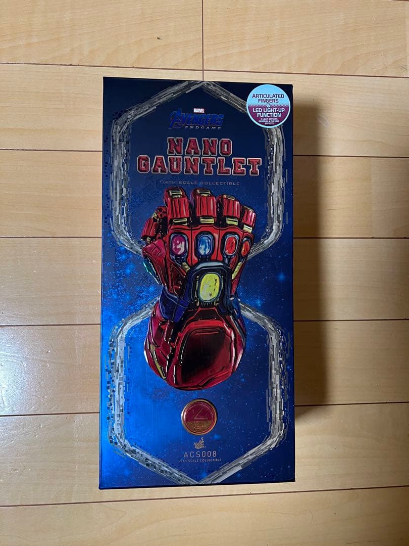 ホットトイズ　ナノガントレット　インフィニティガントレット　1/4スケール