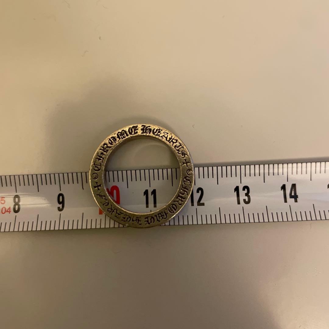 13号　クロムハーツ　スペンサーリング　3mm fuck you