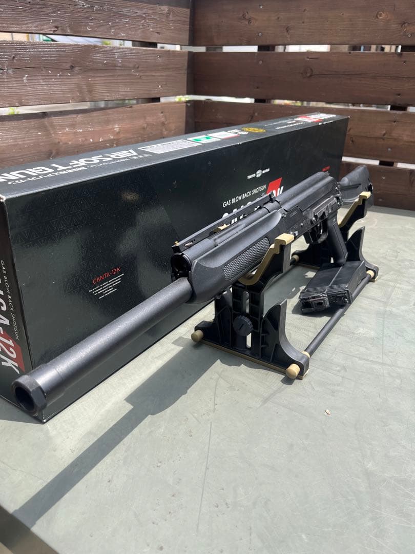 東京マルイ SAIGA-12K ガスガン ブラック 美品