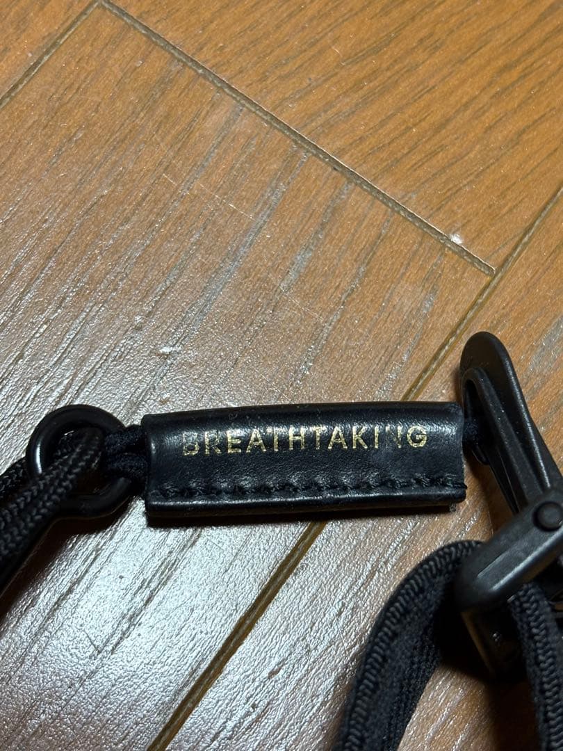 BREATHTAKING サックスストラップ 黒/白