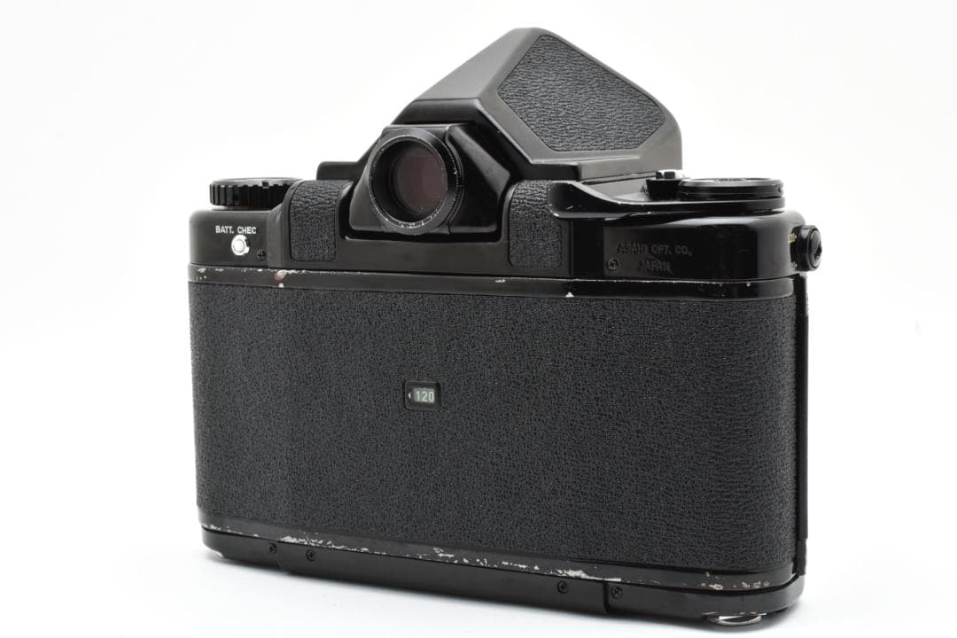 【動作品】Pentax 67後期ミラーアップ付 ボディ＋75mm F4.5おまけ