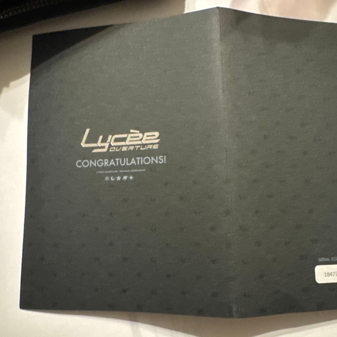 リセ　lycee アクアプラス　小木曽雪菜　直筆サイン　キャンペーン