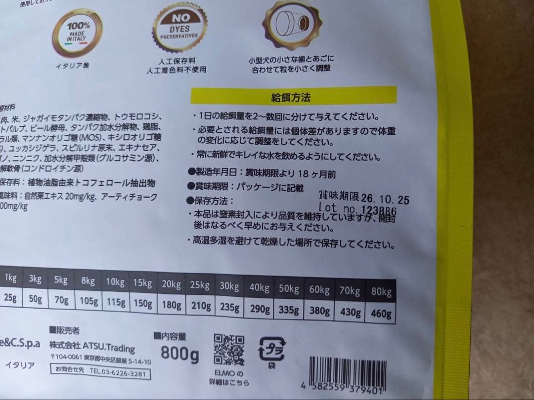 エルモ ドッグフード