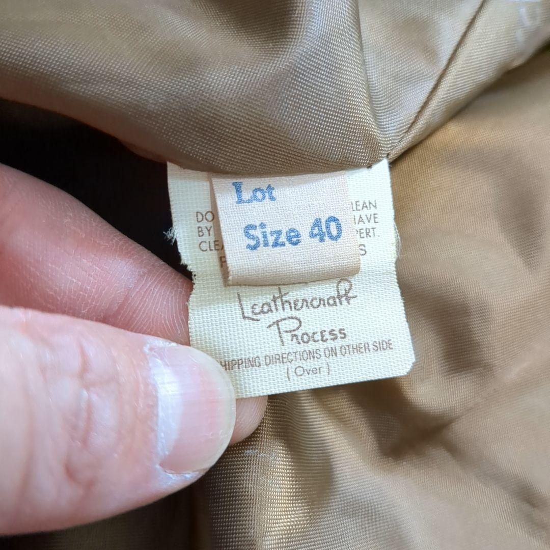 SCHOTT G-1 牛革 レザージャケット ボアライナー フライトジャケット