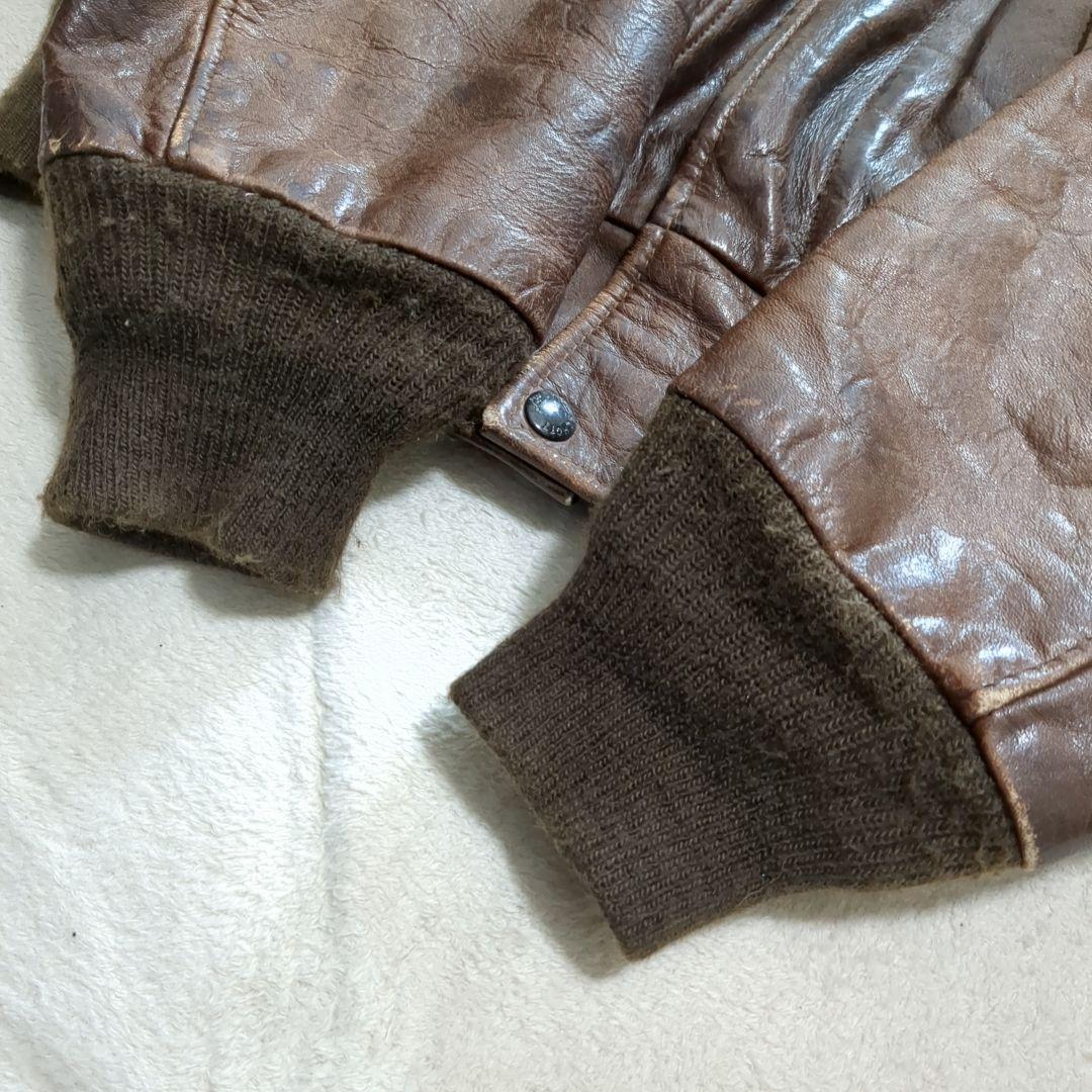 SCHOTT G-1 牛革 レザージャケット ボアライナー フライトジャケット