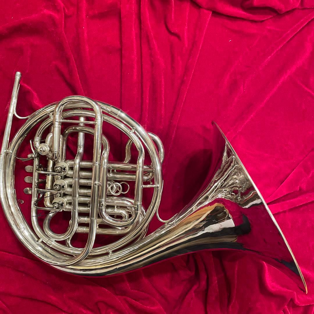 (洗浄・音律調整済)オールドクルスペ　プレホーナー　フルダブルホルン