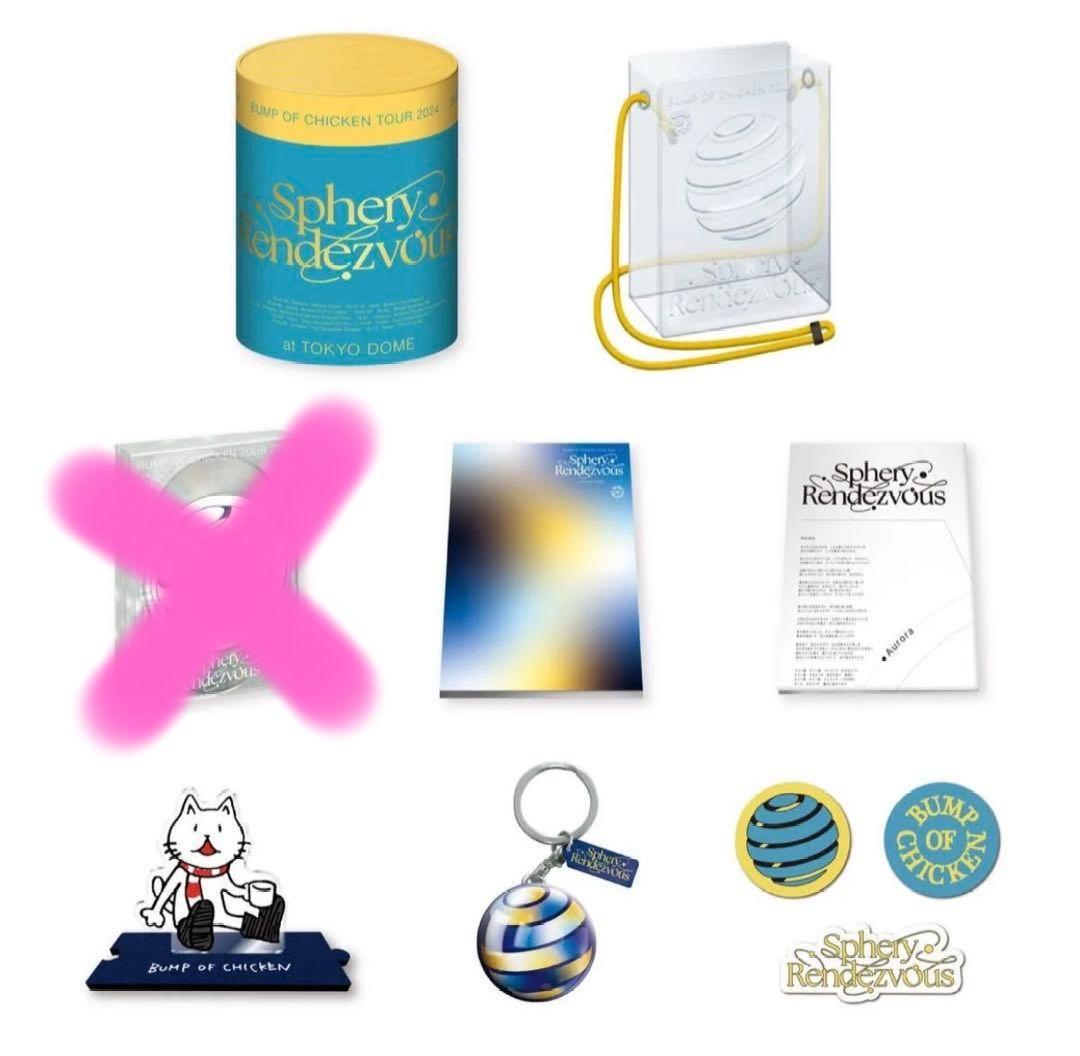 BUMP OF CHICKEN Sphery Rendezvous 限定グッズ