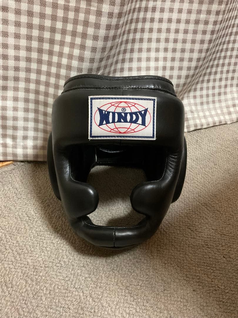 Windy ヘッドギア 黒 Lサイズ