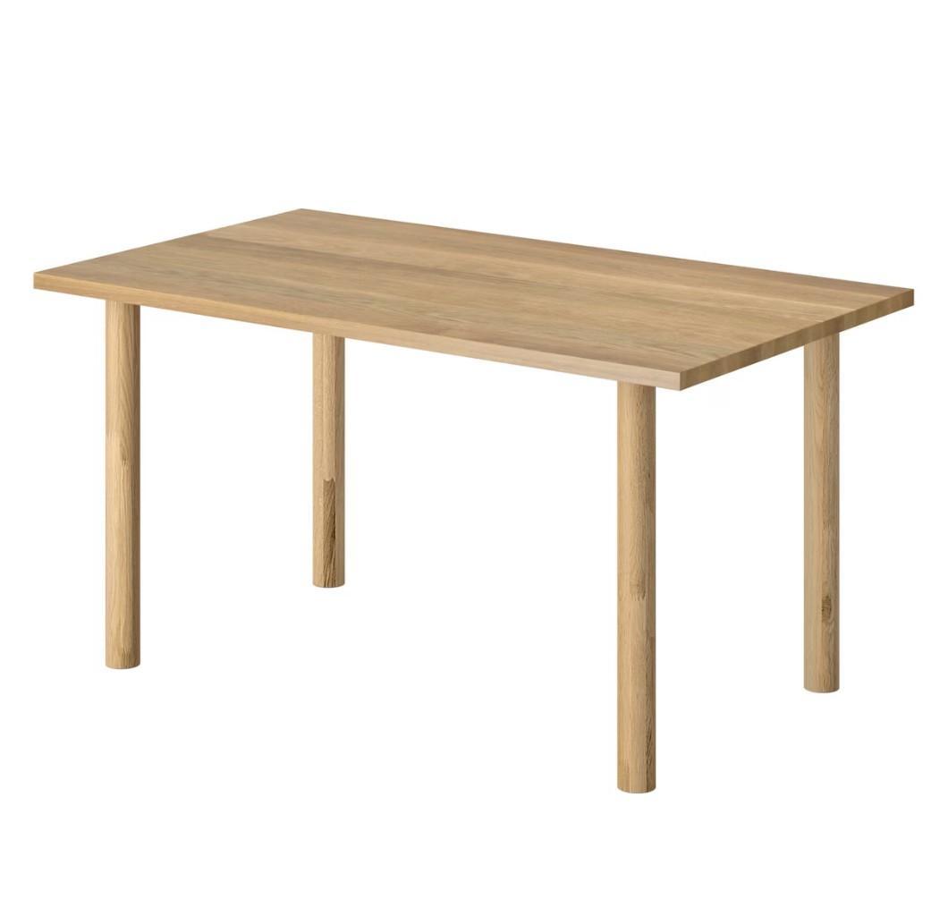 無印良品 木製テーブル オーク材 180cm×80cm ①