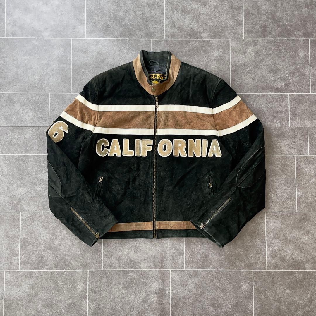 80-90s ヴィンテージ 本革 Route 66 スエードレザージャケット