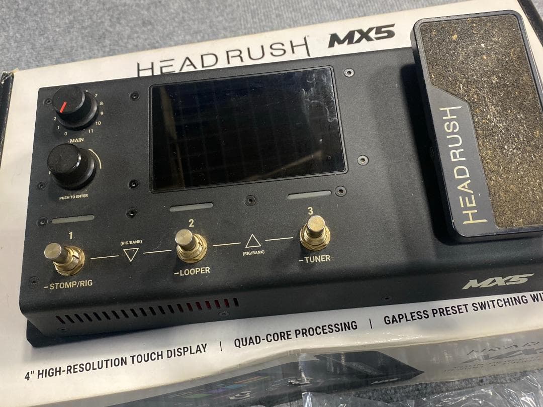 HEAD RUSH MX5 マルチエフェクター　アンプシミュレーター