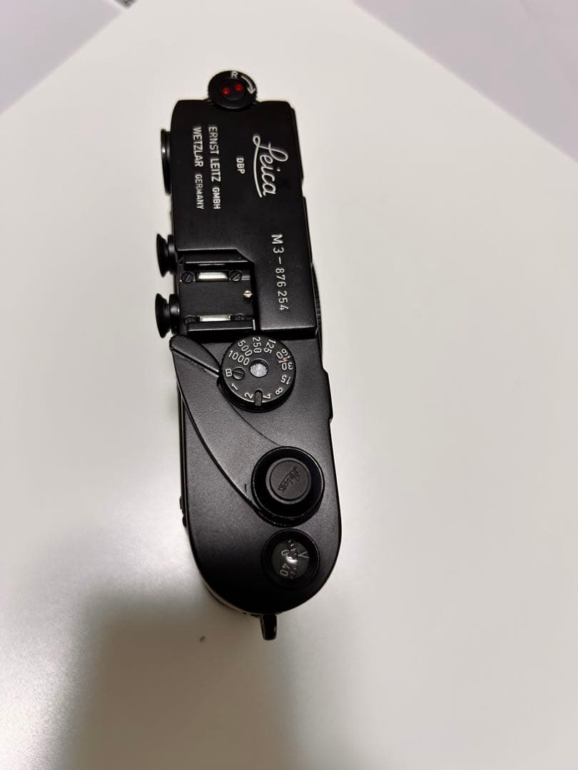 Leica M3 ブラック　シングルストローク　点検整備済み