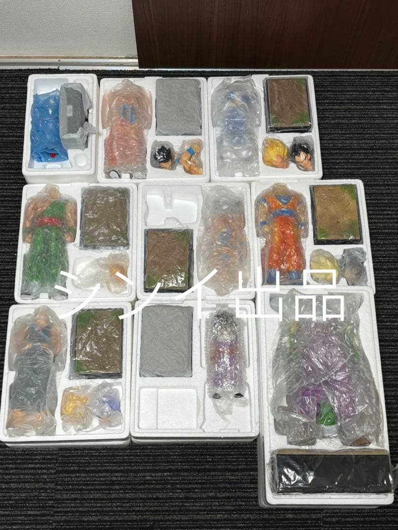翌日発送　PVC　孫悟空　9人セット　ドラゴンボール　フィギュア　ガレージキット