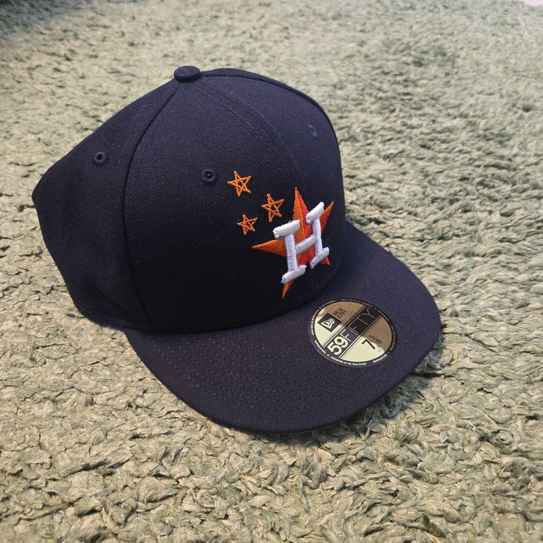 激レア　NEW ERA　travis scott　ネイビー　7 5/8