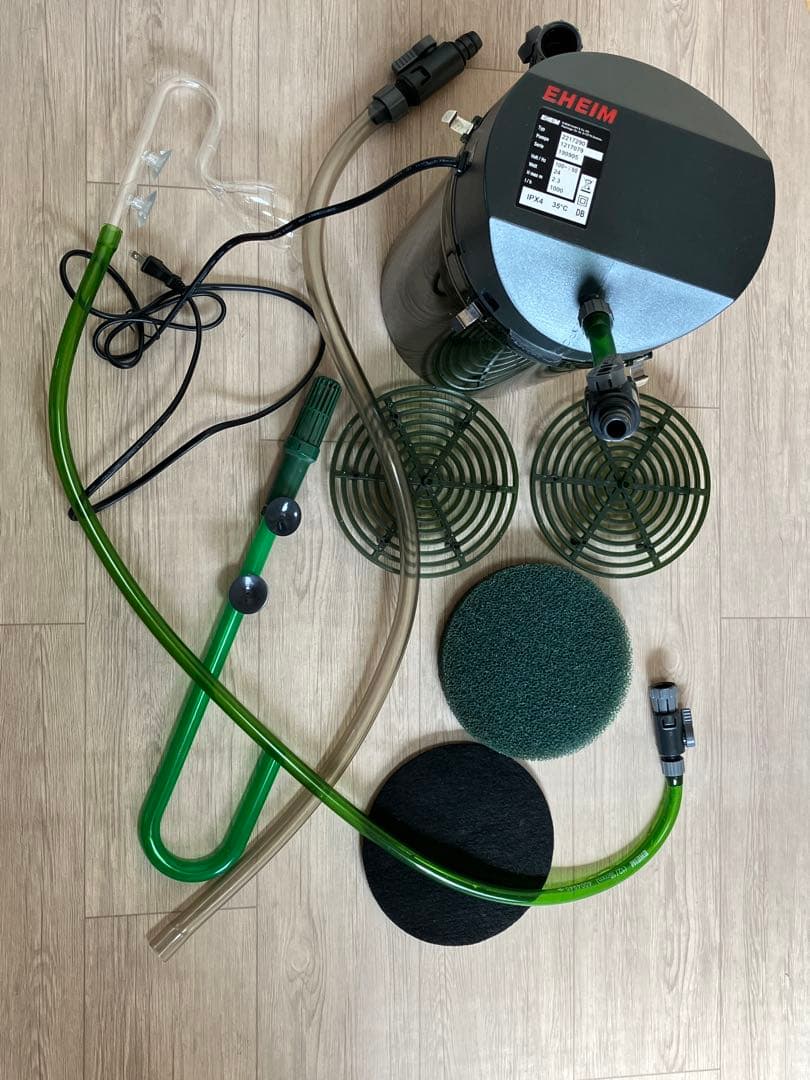 エーハイム クラシックフィルター2217（50Hz）+リリィ クリア ガラス