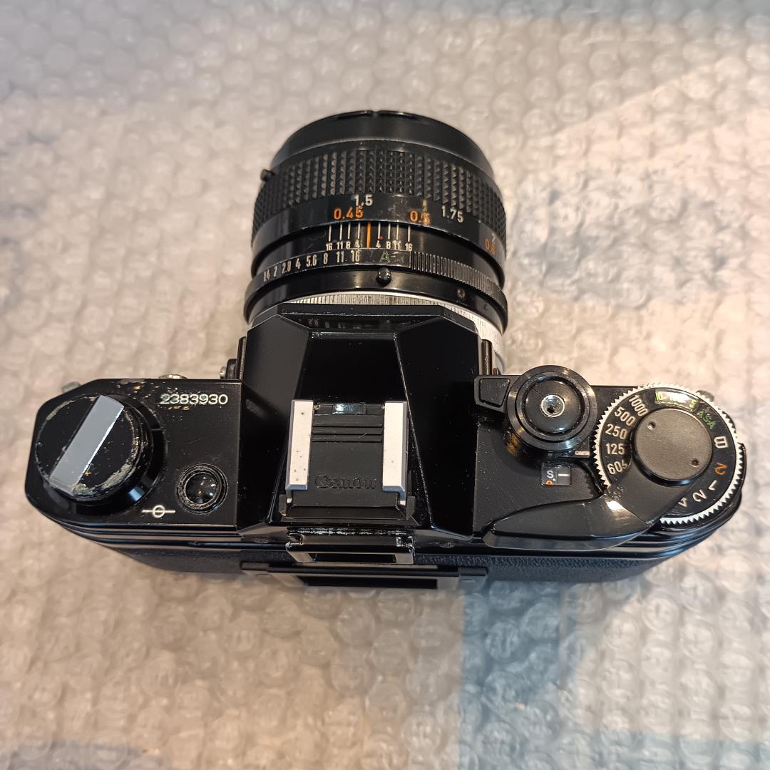 Canon A-1 & AE-1 フィルム一眼レフカメラセット ジャンク出品