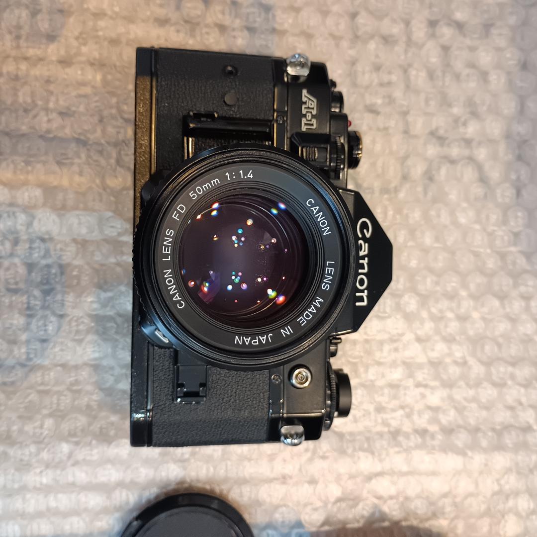 Canon A-1 & AE-1 フィルム一眼レフカメラセット ジャンク出品