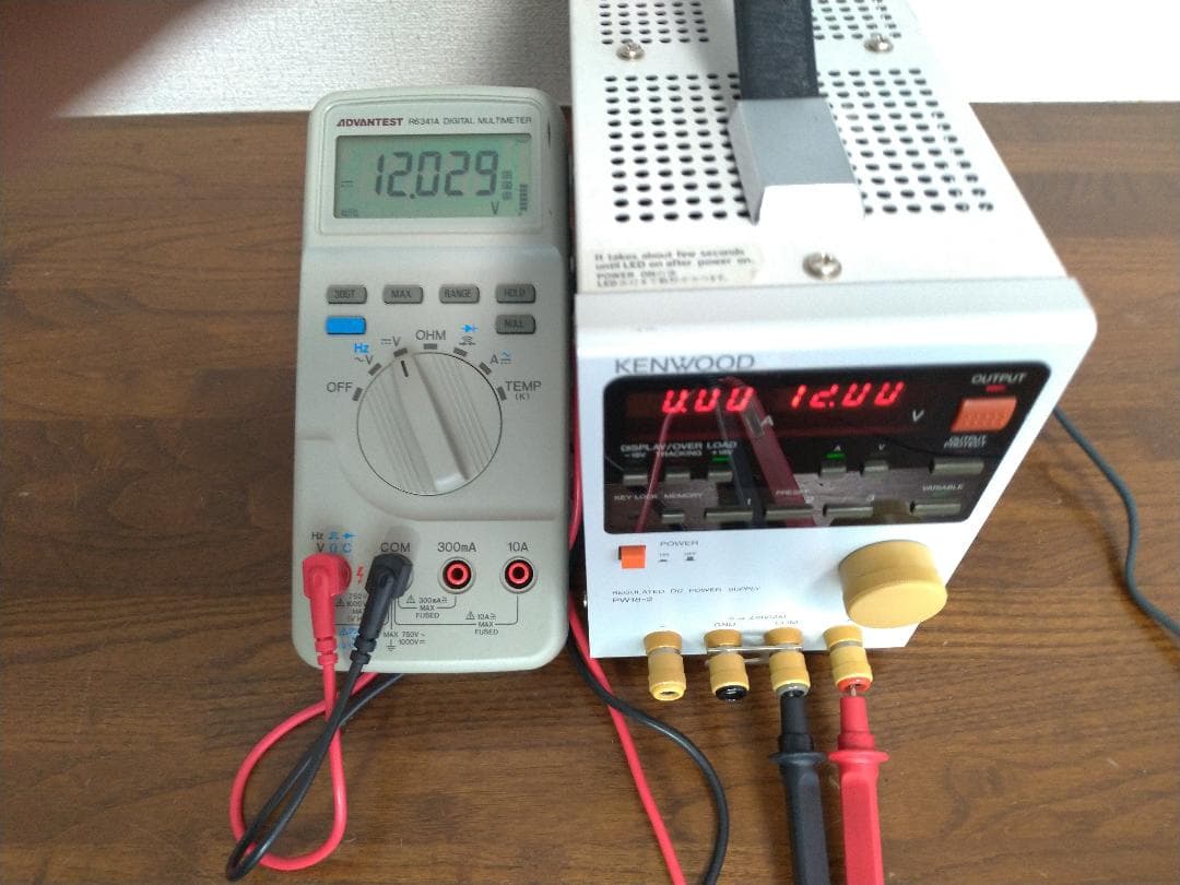 値下げ 0-±18V 2A　安定化電源　PW18-2　KENWOOD ケンウッド