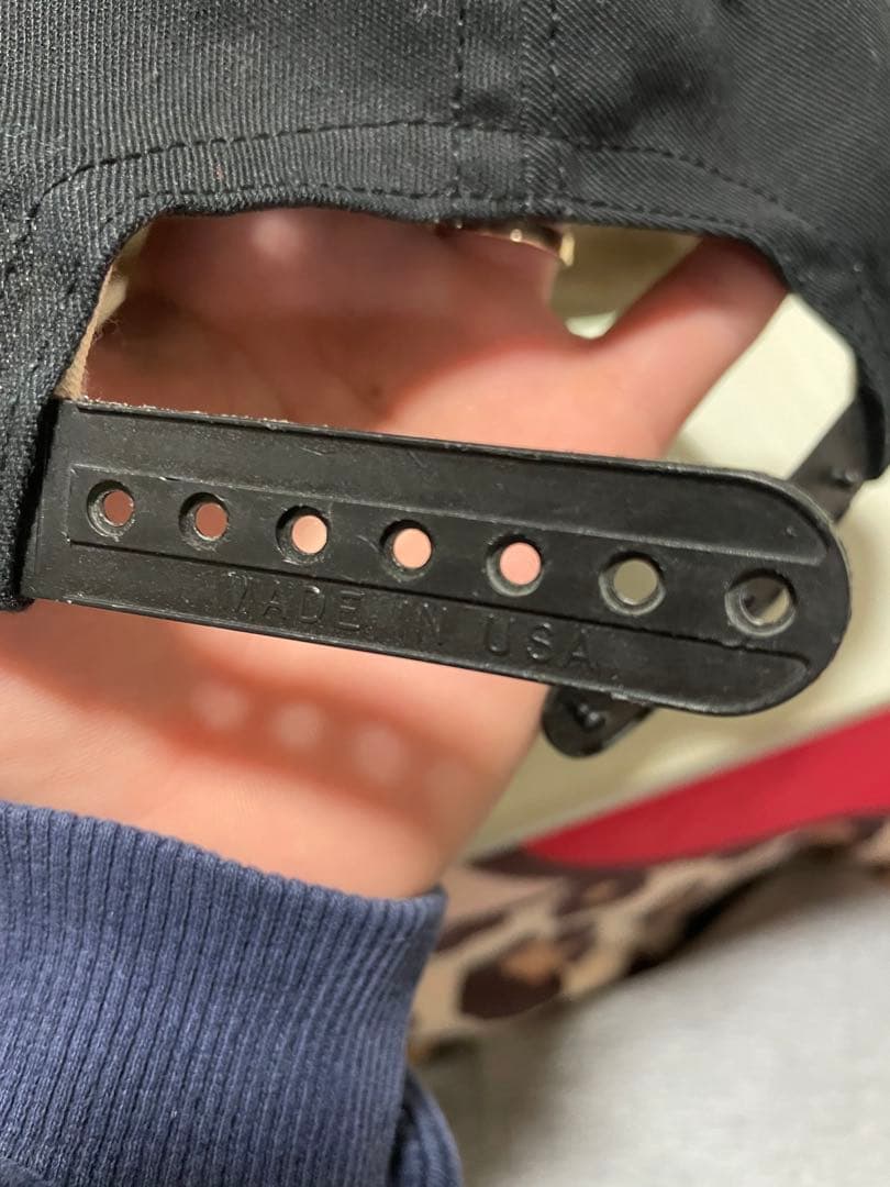 【80s】 old stussy シャドーマン　cap