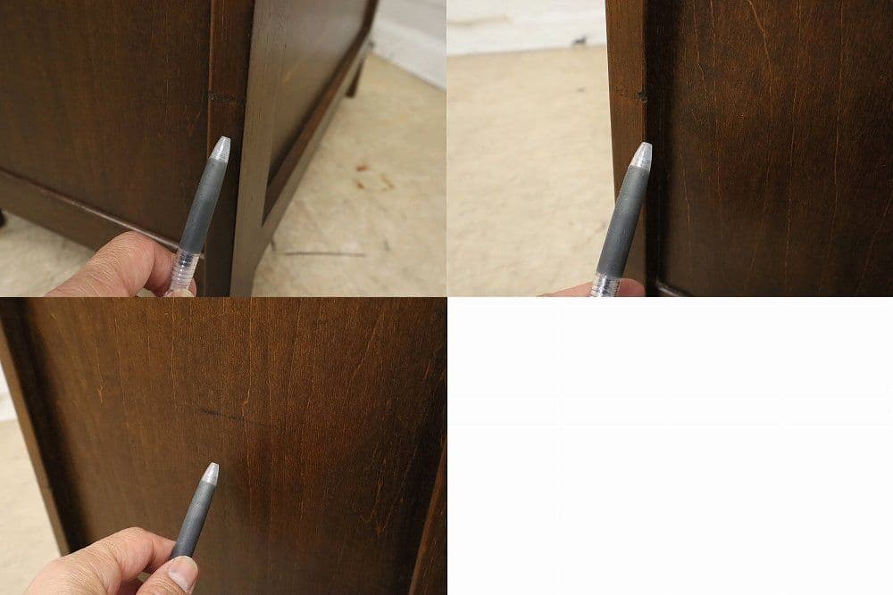 【オールドカリモク】電話台・FAX台・サイドキャビネット・収納棚