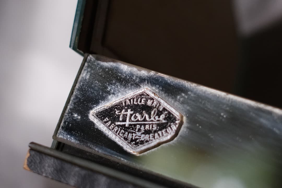 フランスアンティーク｜ガラス張りのジュエリーケース