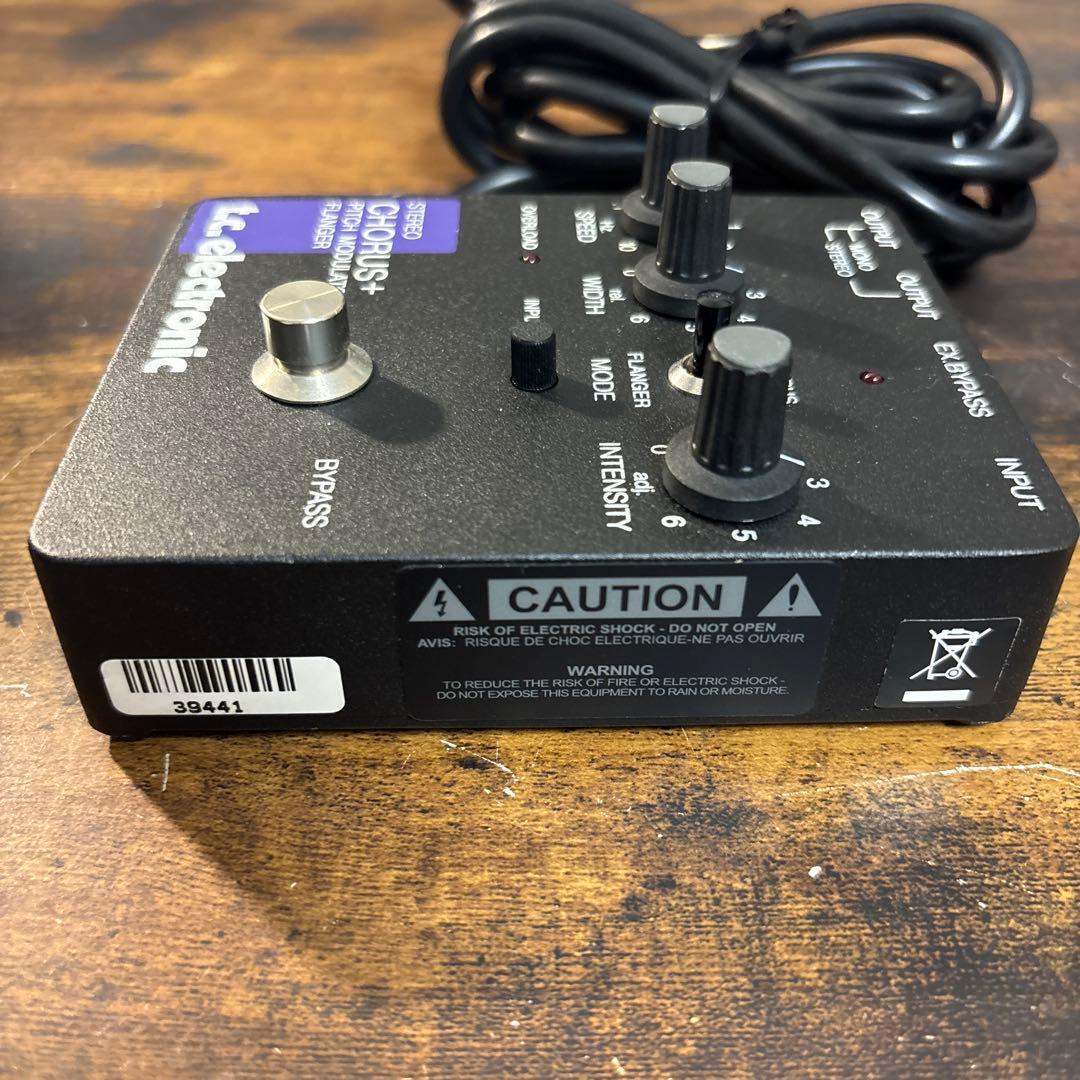 ギター tc electronic SCF STEREO CHORUS+