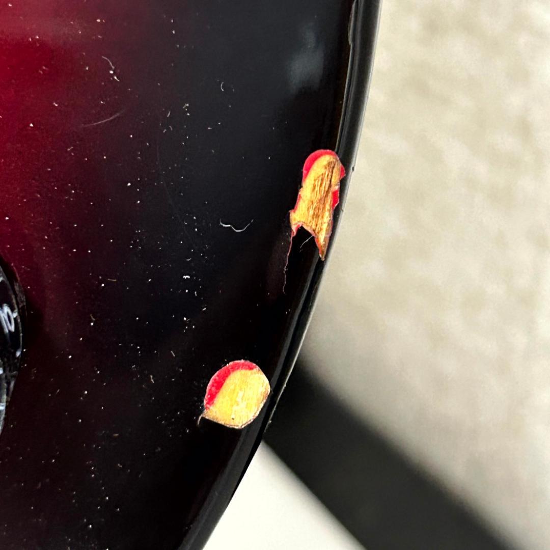 【ジャンク扱い】GrassRoots　ギター　レッド・ブラックグラデーション