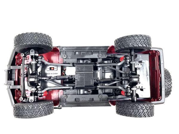 WPL C54-1 1/16 ランドクルーザーラジコン 赤 技術基準適合証明済