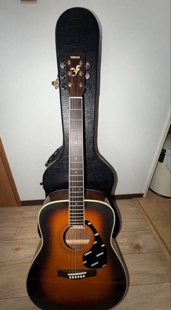 YAMAHA アコースティックギター ハードケース付／音◎ 状態良好