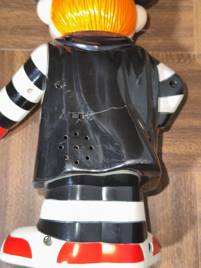 海外 マクドナルド ハンバーグラー フィギュア 貯金箱 レア