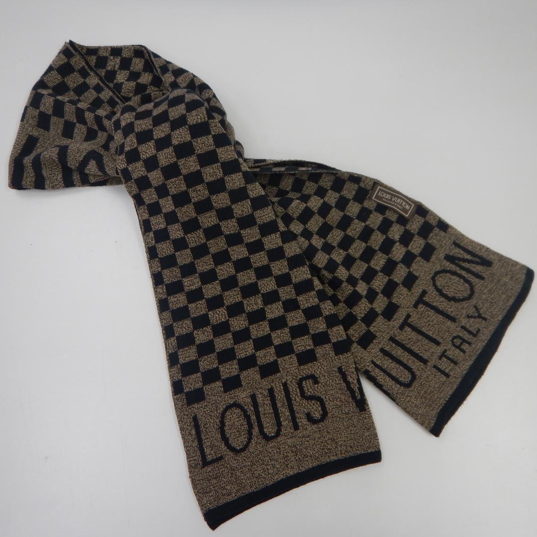 RAK　ダミエ　マフラー　ストール　ショール