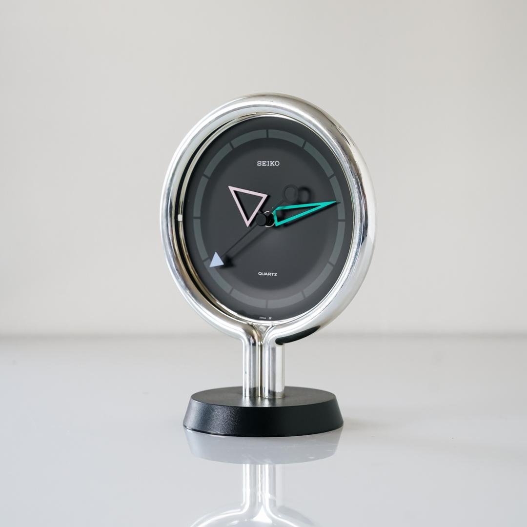 80's SEIKO ポストモダン vintage clock スペースエイジ