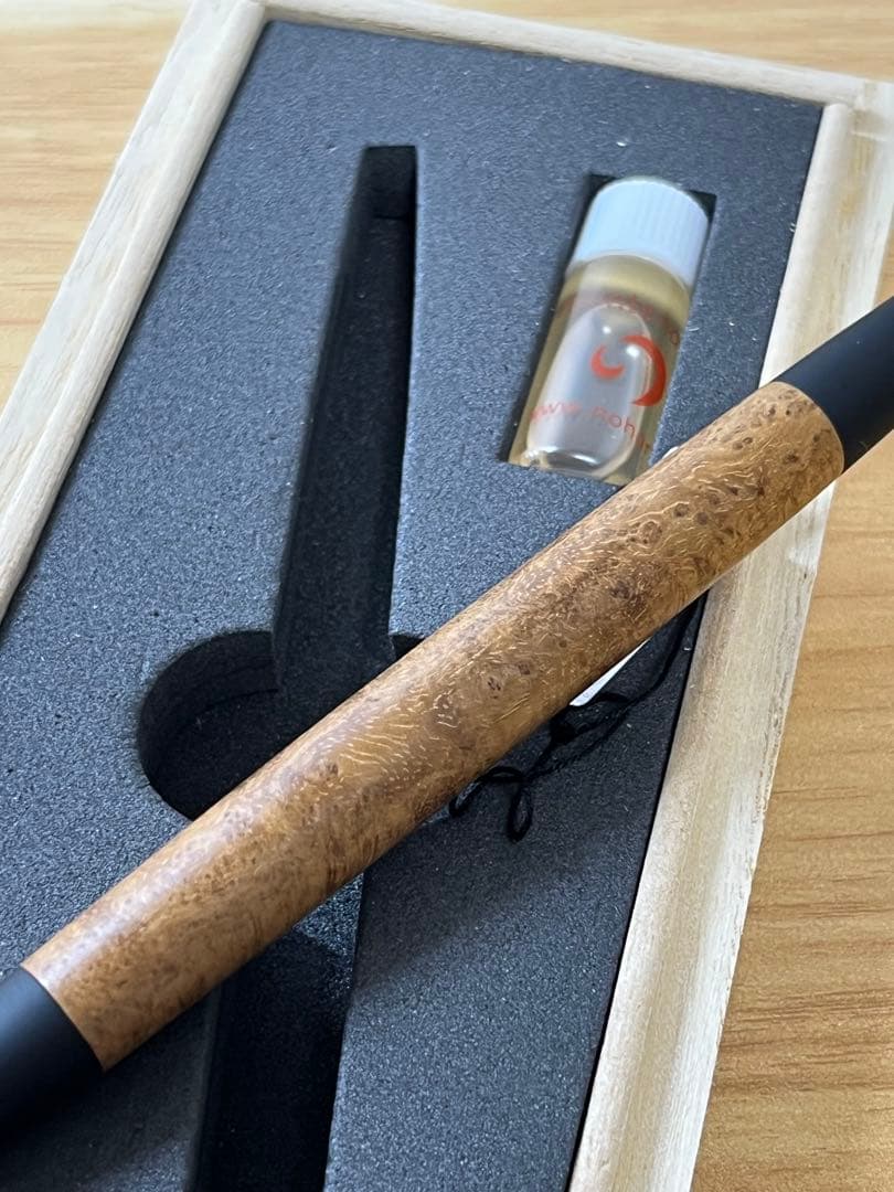 野原工芸　特上チーク瘤　シャープペンシル　固定式口金つき