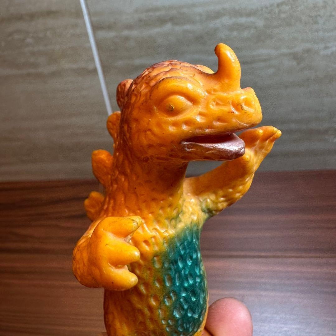 マルサン キングゴジラ 指人形 ソフビ 4333