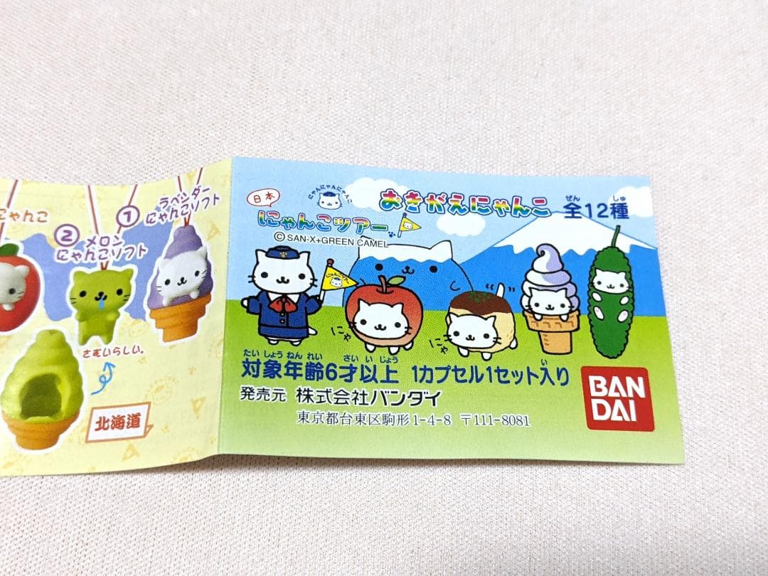 ■にゃんにゃんにゃんこ■おきがえにゃんこ　にゃんこツアー　５点セット