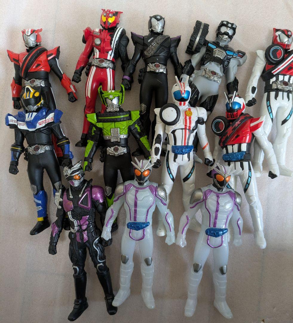 仮面ライダー ソフビ フィギュア 149個 まとめ