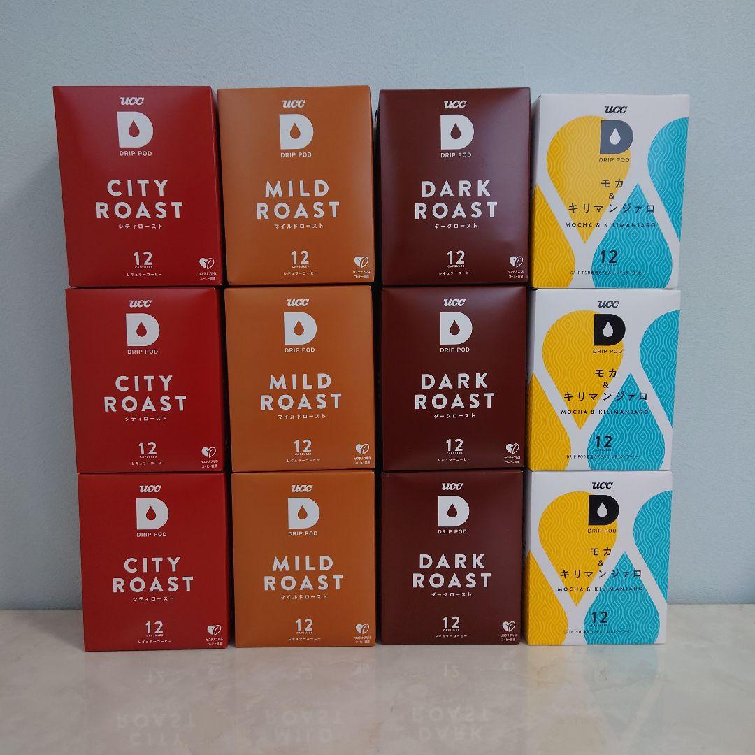UCC ドリップポッド カプセル 12箱セット①