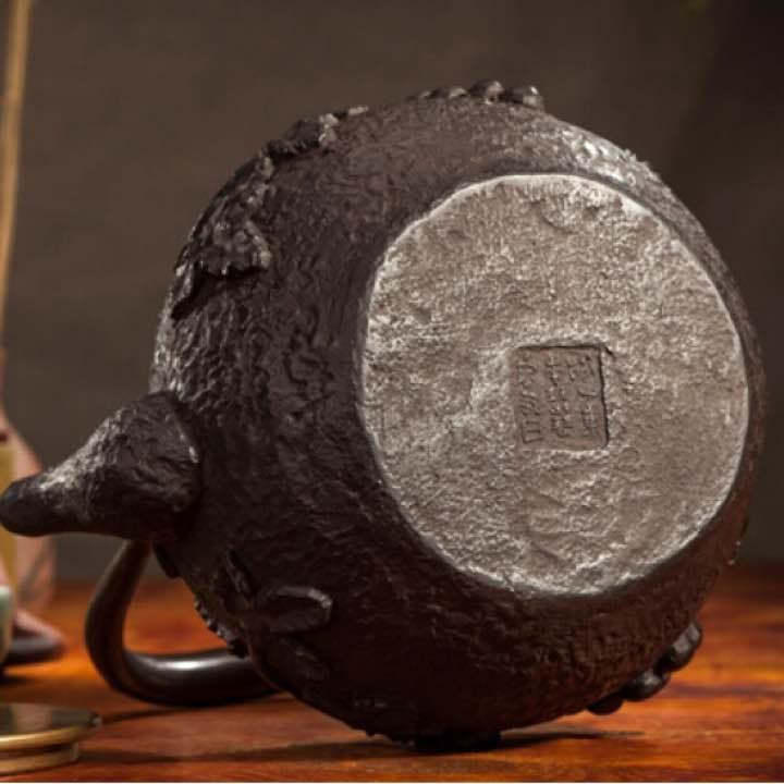 YZ 鉄器 急須 伝統工芸 手作り 鉄分補給 鉄瓶　011