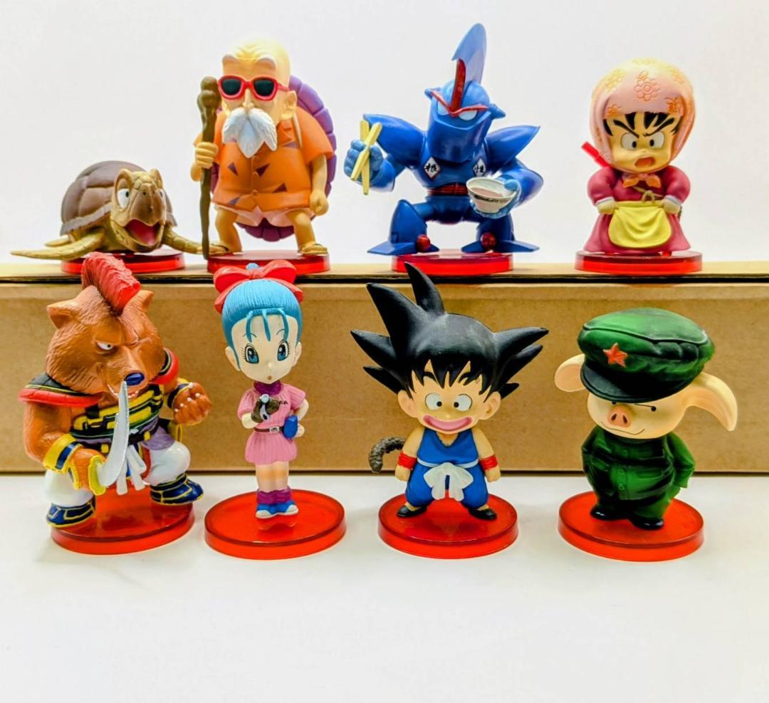 【希少】ドラゴンボール ワールドコレクタブル フィギュア 8種 出会いと旅立ち編