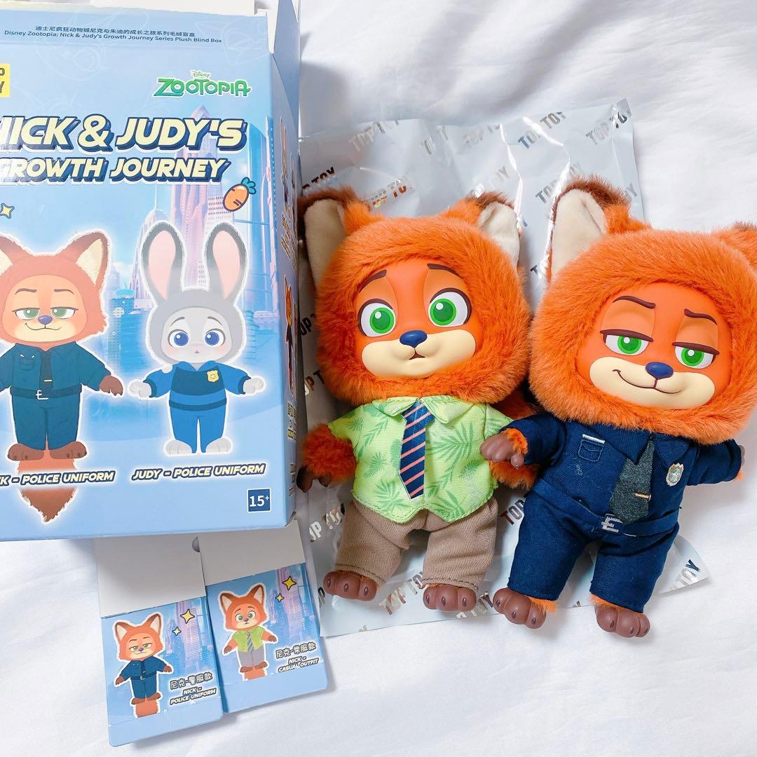 TOPTOY ズートピア GROWTH JOURNEY ニック 私服 警官