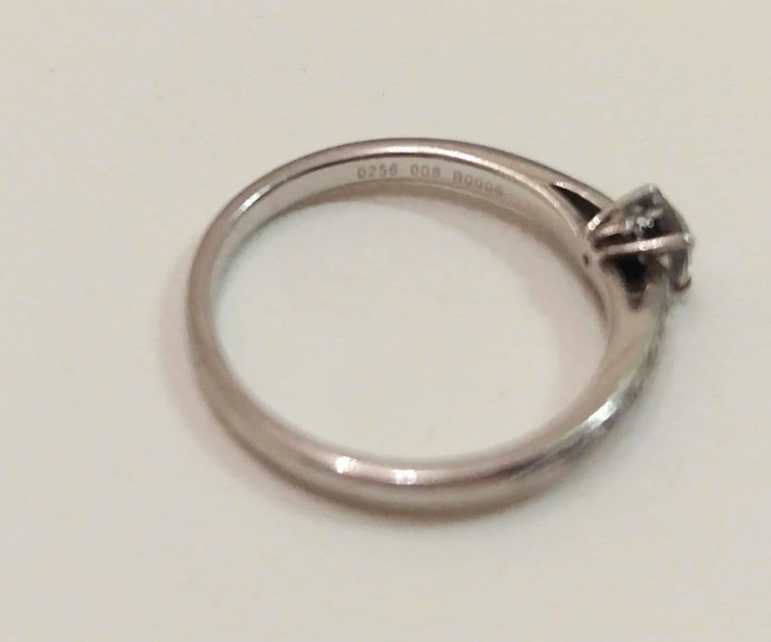 【即購入可】スタージュエリー大粒ダイヤモンドリングPt（プラチナ950）　１２号